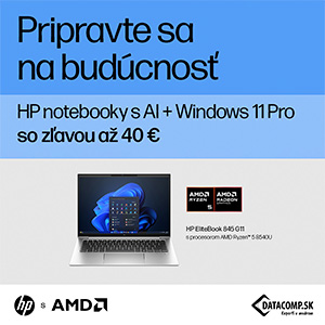 Pripravte sa na budúcnosť s HP notebookmi so zľavou až 40€! (id 1041) Pripravte sa na budúcnosť s HP notebookmi so zľavou až 40€!