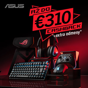 Odomknite svoj potenciál s ROG a získajte cashback až do výšky 310€ (id 1082) Odomknite svoj potenciál s ROG a získajte cashback až do výš